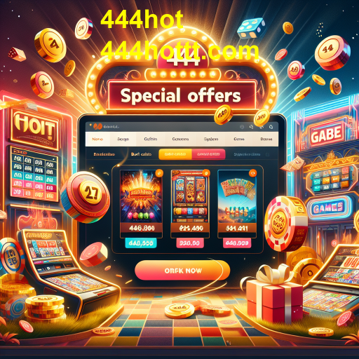 Descubra as Ofertas Especiais em Jogos no 444hot